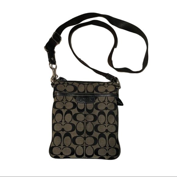 Coach Signature Crossbody AND Wallet - Picture 2 of 13